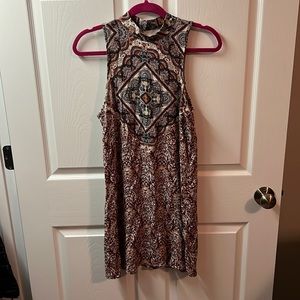 American eagle red white blue summer dress - small